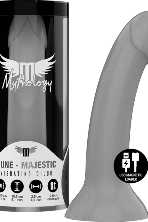 MYTHOLOGY – RUNE MAJESTIC DILDO S – VIBRADOR COMPATIBLE CON WATCHME WIRELESS TECHNOLOGY