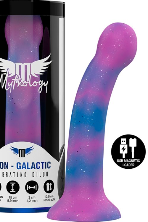 MYTHOLOGY – DION GALACTIC DILDO S – VIBRADOR COMPATIBLE CON WATCHME WIRELESS TECHNOLOGY