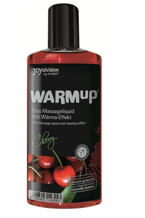 JOYDIVISION WARMUP – ACEITE DE MASAJE EFECTO CALOR CEREZA 150ML