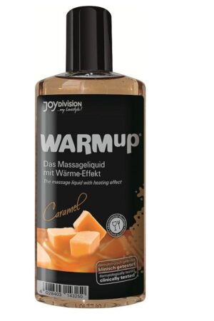 JOYDIVISION WARMUP - ACEITE DE MASAJE EFECTO CALOR CARAMELO 150ML