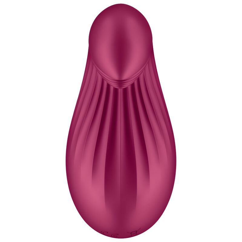 SATISFYER - DIPPING DELIGHT VIBRADOR LAY-ON AZUL - Imagen 2