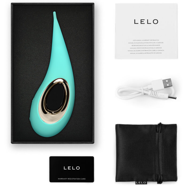 LELO - DOT ESTIMULADOR DE CLÍTORIS - VERDE AGUA - Imagen 2