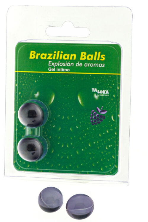 TALOKA – BRAZILIAN BALLS GEL ÍNTIMO FRUTAS DEL BOSQUE 2 BOLAS