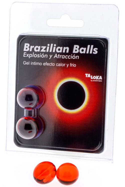 TALOKA – BRAZILIAN BALLS GEL EXCITANTE EFECTO CALOR Y FRÍO 2 BOLAS
