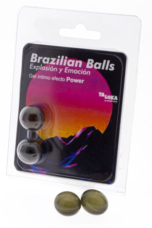 TALOKA – BRAZILIAN BALLS GEL EXCITANTE EFECTO POWER 2 BOLAS