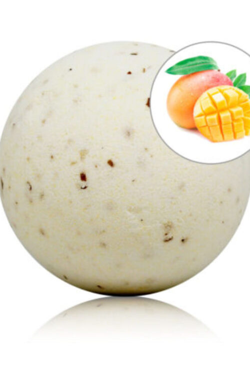 TALOKA – BOMBA DE BAÑO CON AROMA MANGO Y PÉTALOS DE ROSA