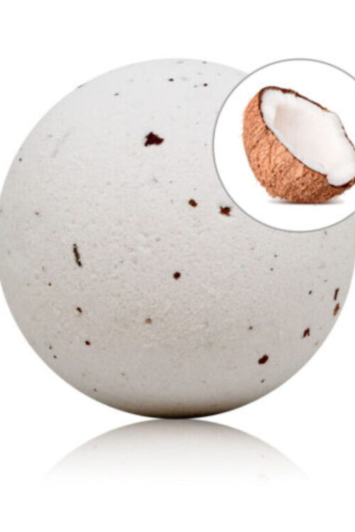 TALOKA – BOMBA DE BAÑO CON AROMA COCO Y PÉTALOS DE ROSA