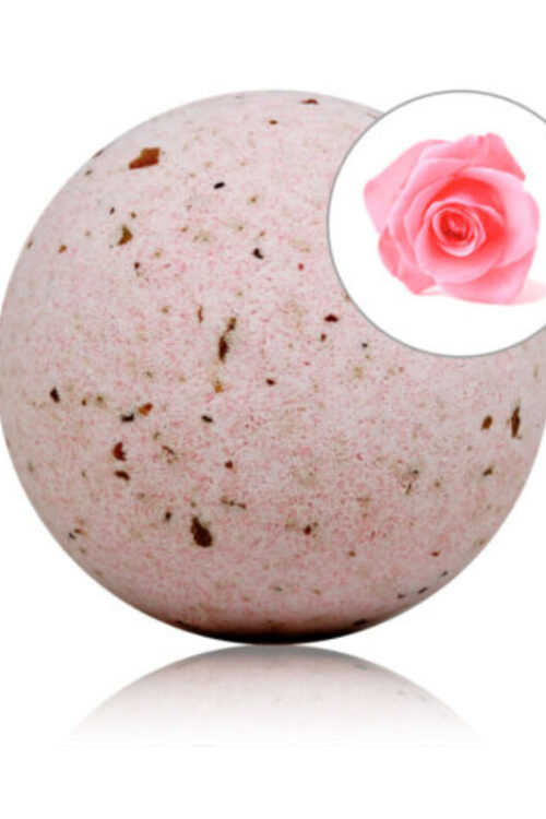 TALOKA – BOMBA DE BAÑO CON AROMA ROSAS Y PÉTALOS DE ROSA