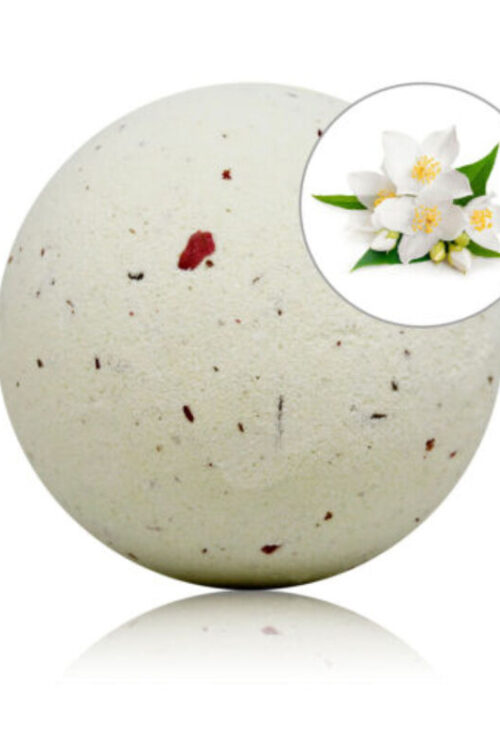 TALOKA – BOMBA DE BAÑO CON AROMA JAZMÍN Y PÉTALOS DE ROSA
