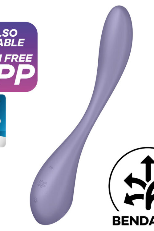 SATISFYER – G-SPOT FLEX 5 MULTI VIBRADOR AZUL