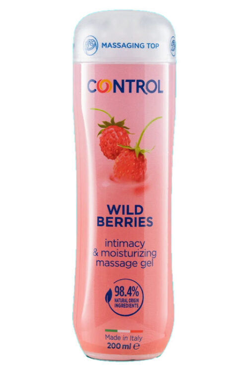 CONTROL – GEL DE MASAJE 3 EN 1 WILD BERRIES 200 ML