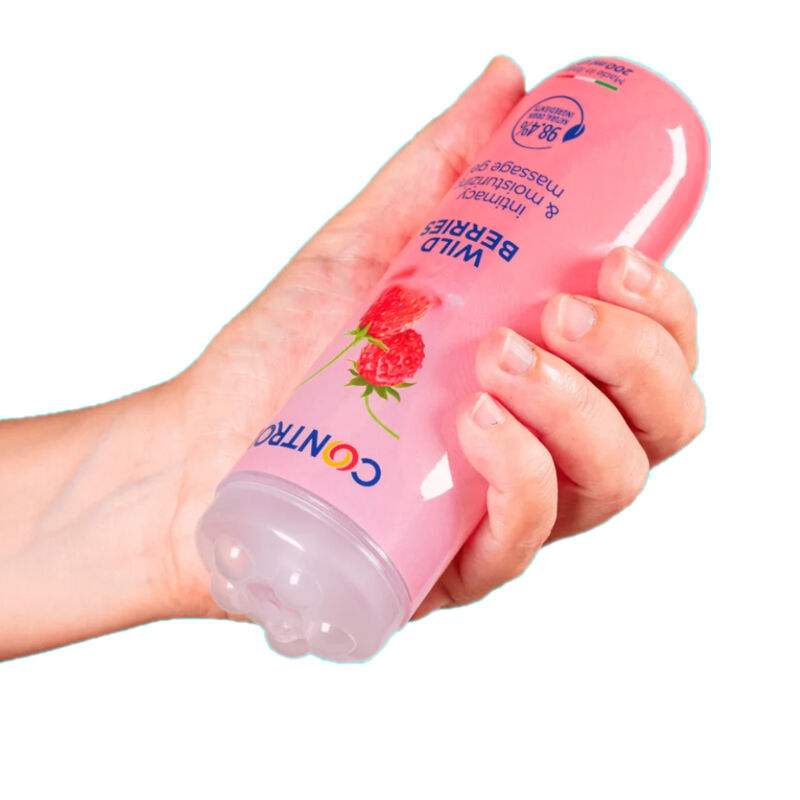 CONTROL - GEL DE MASAJE 3 EN 1 WILD BERRIES 200 ML - Imagen 3
