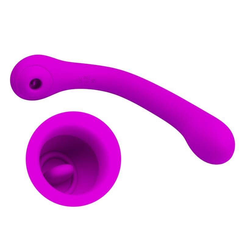 PRETTY LOVE - ALEX VIBRADOR Y SUCCIONADOR DE CLÍTORIS LILA - Imagen 3