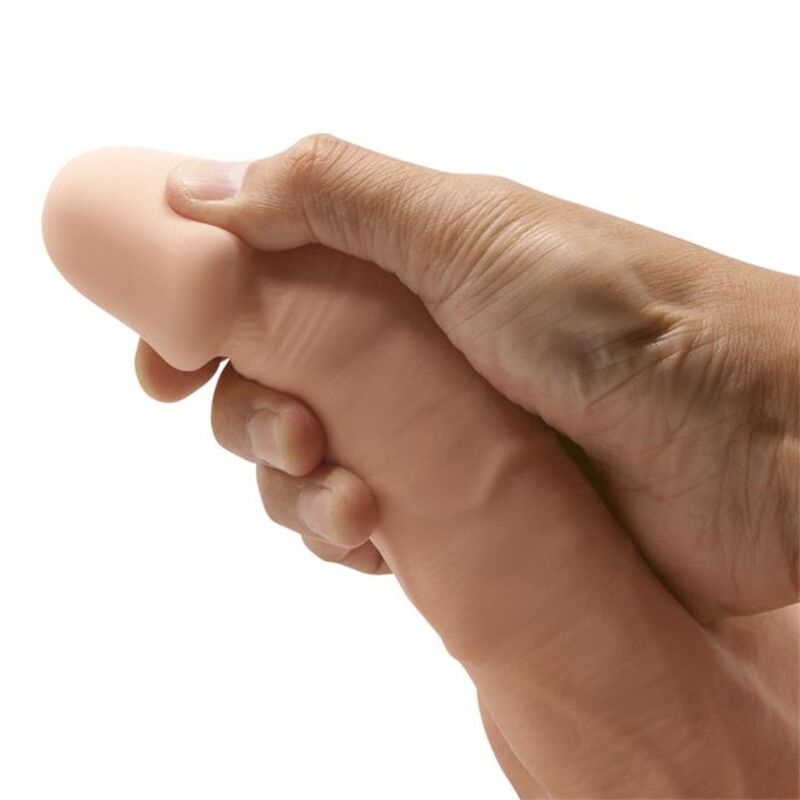 BAILE - BEAUTIFUL ENCOUNTER BAHAMUT DILDO REALÍSTICO FLEXIBLE 21.8 CM NATURAL - Imagen 5