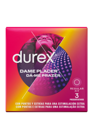 DUREX - DAME PLACER 3 UNIDADES