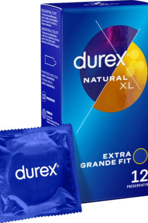 DUREX - NATURAL XL 12 UNIDADES