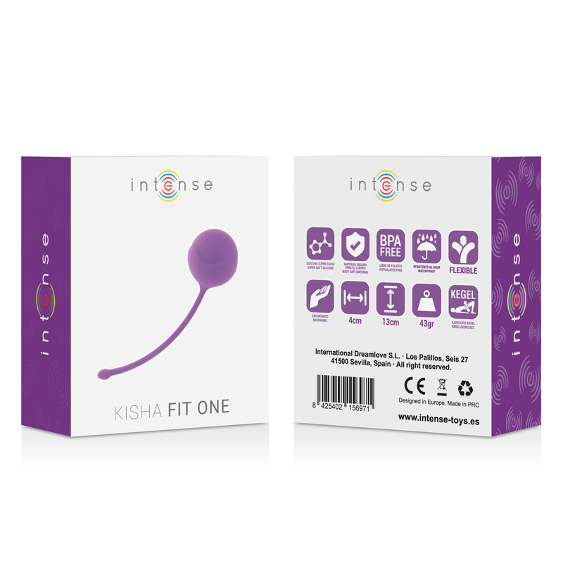 INTENSE - KISHA FIT ONE SILICONE KEGEL LILA - Imagen 2