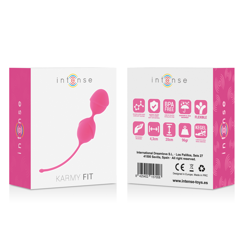 INTENSE - KARMY FIT KEGEL SILICONE FUCSIA - Imagen 4