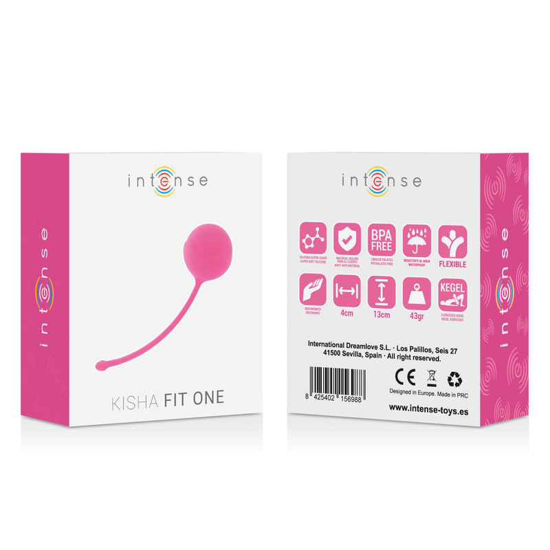 INTENSE - KISHA FIT ONE SILICONE KEGEL FUCHSIA - Imagen 2