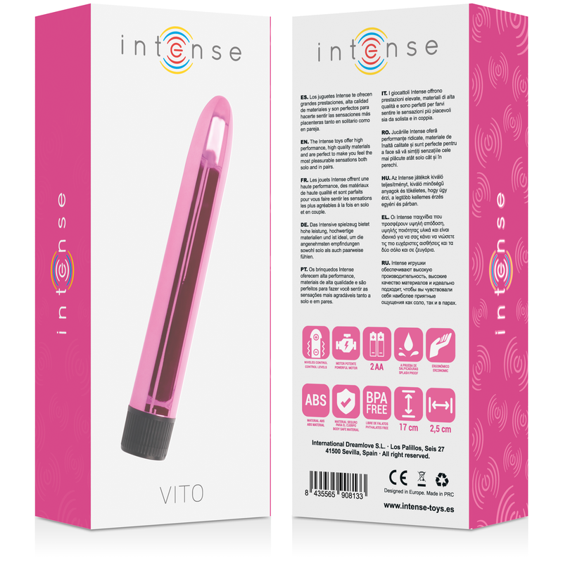 INTENSE - VITO VIBRADOR ROSA - Imagen 3