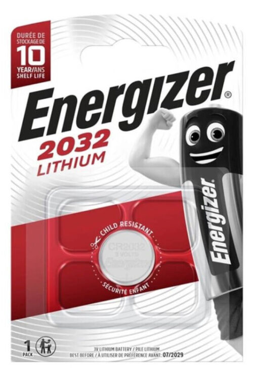 ENERGIZER – PILA BOTON LITIO CR2032 3V BLISTER*1