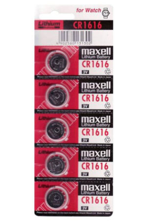 MAXELL - PILA BOTON LITIO CR1616 3V BLISTER*5