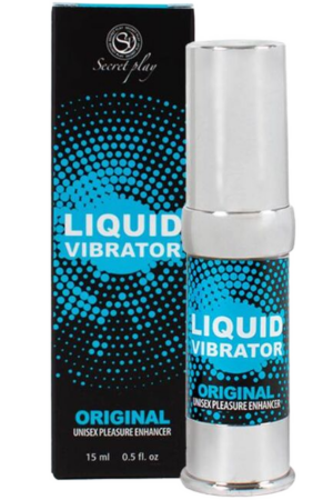 SECRETPLAY - VIBRADOR LÍQUIDO ESTIMULADOR UNISEX 15 ML.