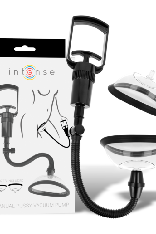 INTENSE – PUMP BOMBA MANUAL VAGINAL CON DOS COPAS INTERCAMBIABLES