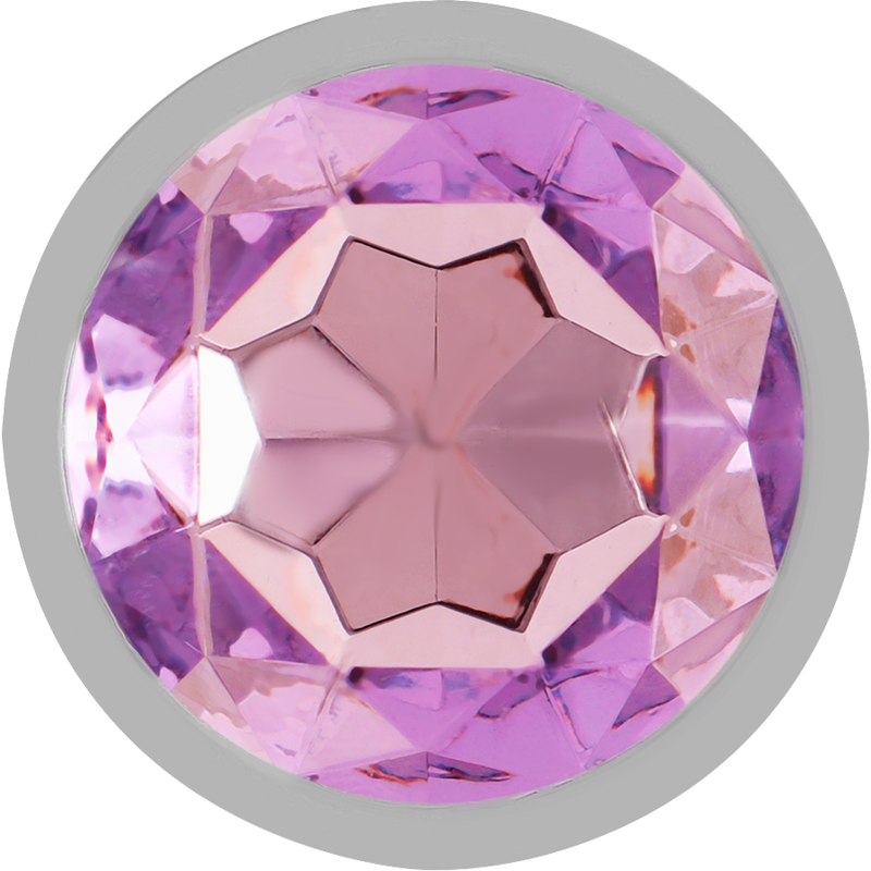 INTENSE - PLUG ANAL METAL ALUMINIO CON CRISTAL VIOLETA TALLA S - Imagen 5