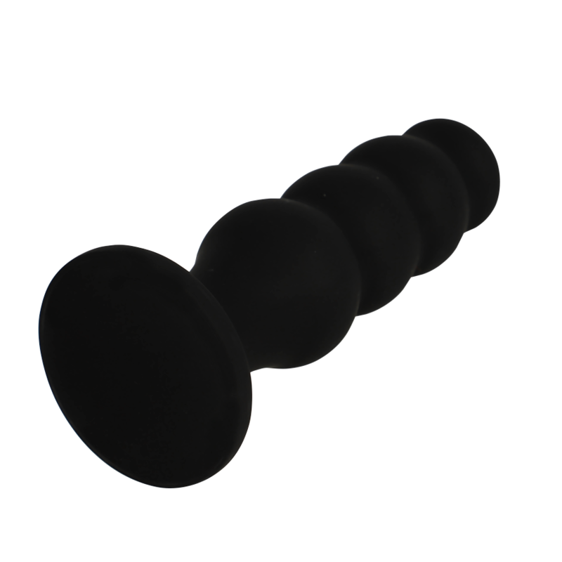 BLACK&SILVER - SCOTT PLUG ANAL SILICONA PREMIUM NEGRO - Imagen 4