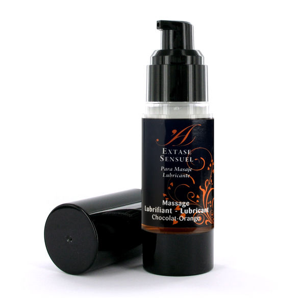 EXTASE SENSUAL – LUBRICANTE CHOCOLATE & NARANJA 30 ML