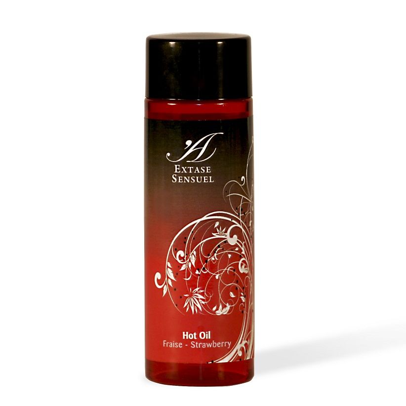 EXTASE SENSUAL - ACEITE ESTIMULANTE CALOR FRESA 100 ML - Imagen 2