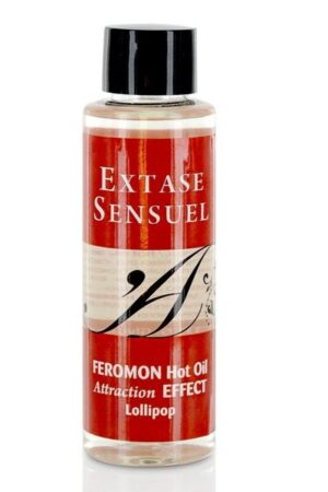 EXTASE SENSUAL - ACEITE MASAJE EFECTO CALOR CON FEROMONAS PIRULET 100 ML