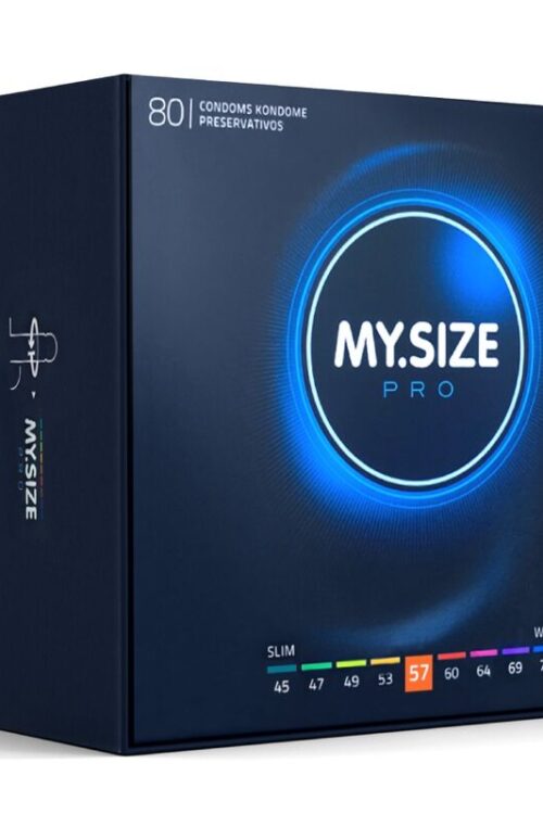 MY SIZE – PRO PRESERVATIVOS 57 MM 80 UNIDADES