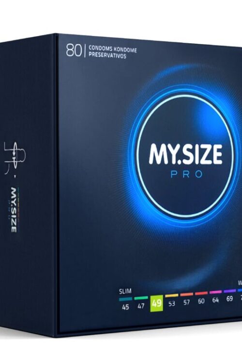 MY SIZE – PRO PRESERVATIVOS 49 MM 80 UNIDADES