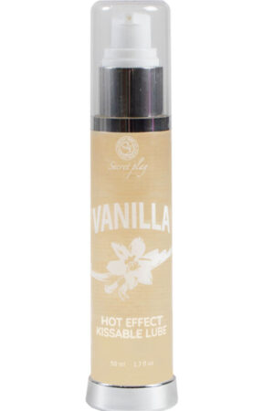 SECRETPLAY - LUBRICANTE 2-1 EFECTO CALOR VAINILLA 50 ML