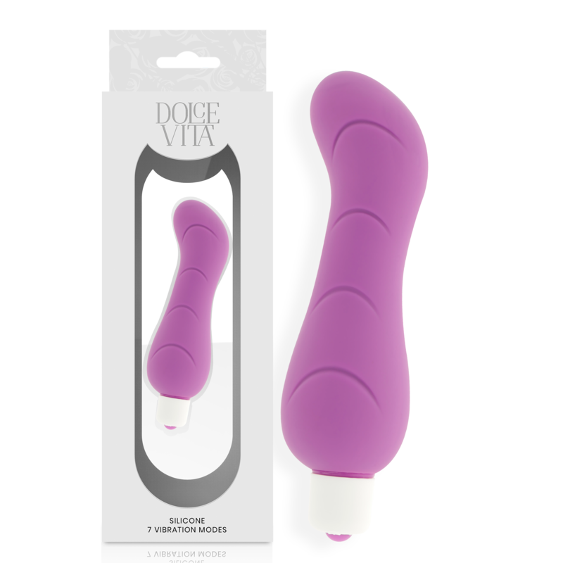 DOLCE VITA - G-SPOT VIBRADOR SILICONA LILA - Imagen 4