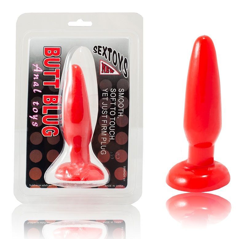 BAILE - PLUG ANAL PEQUEÑO ROJO 15 CM - Imagen 3