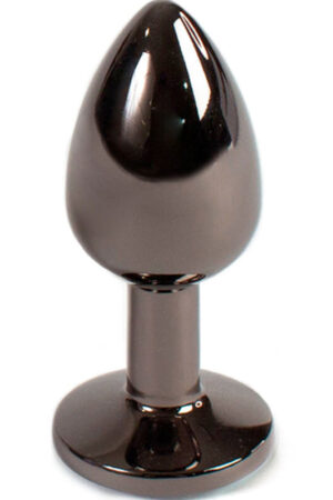 SECRETPLAY - GUNMETAL BUTT PLUG TALLA S 7 CM