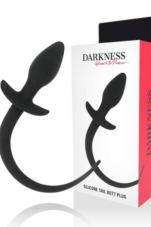 DARKNESS – PLUG ANAL 28 CM SILICONA NEGRO