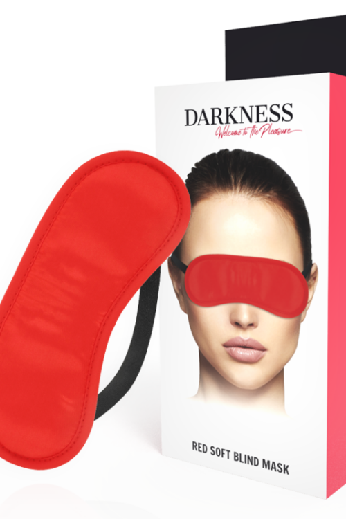 DARKNESS – MÁSCARA ANTIFAZ ROJO RECTO