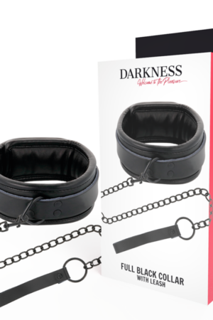 DARKNESS - COLLAR CON CADENA NEGRO