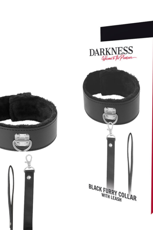 DARKNESS – COLLAR FORRADO CON CADENA TITANIUM