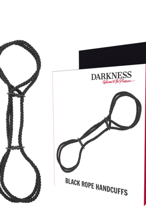 DARKNESS – ESPOSAS MANOS O TOBILLOS CUERDA 100% ALGODON
