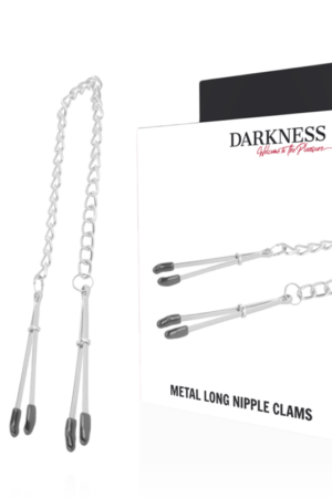 DARKNESS - PINZAS AJUSTABLES PARA PEZONES METAL