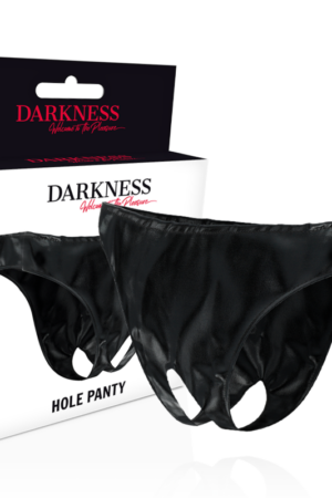 DARKNESS - PANTIES CON ABERTURA UNISEX TALLA ÚNICA