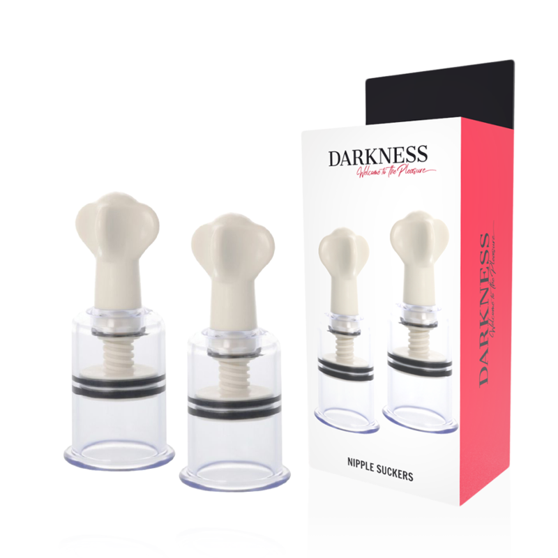 DARKNESS – SUCCIONADOR PEZONES TRANSPARENTE 3.1 CM DIÁMETRO
