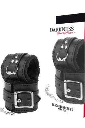 DARKNESS - ESPOSAS BDSM FORRADAS EN NEGRO