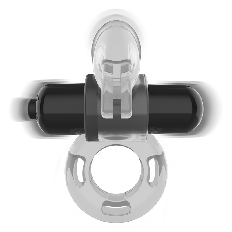 INTENSE - FRY ANILLO VIBRADOR TRANSPARENTE - Imagen 3