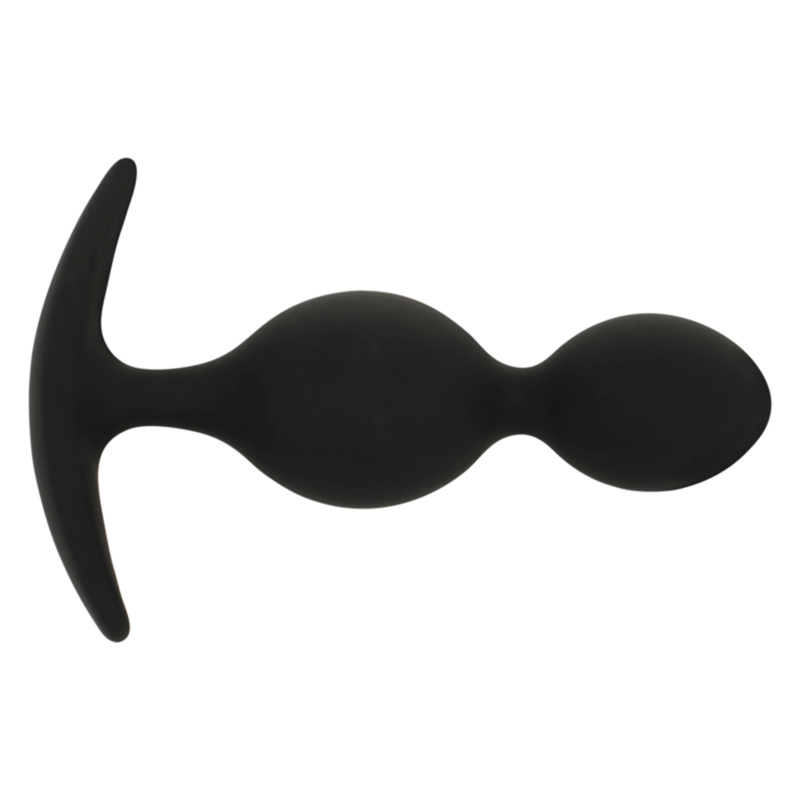 BLACK&SILVER - ORSON PLUG SILICONA 2 ONDAS ANALES 9 CM - Imagen 3
